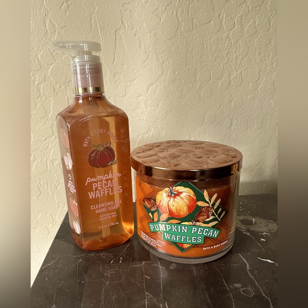 Pumpkin Pecan Waffles